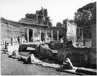 Vista do Nymphaeum, 125-135 dC